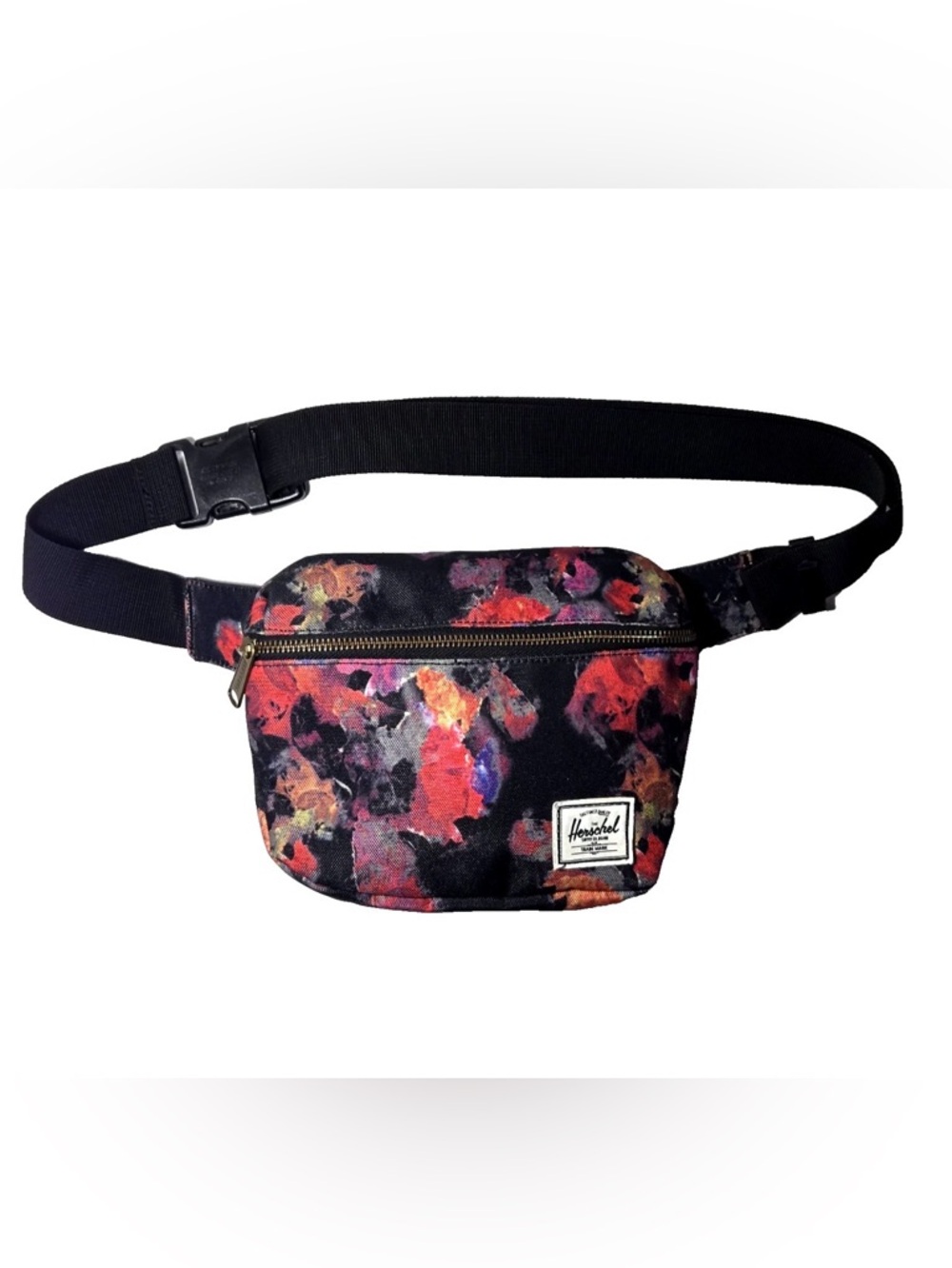 Herschel Supply Company Black and Red Crossbody Bag